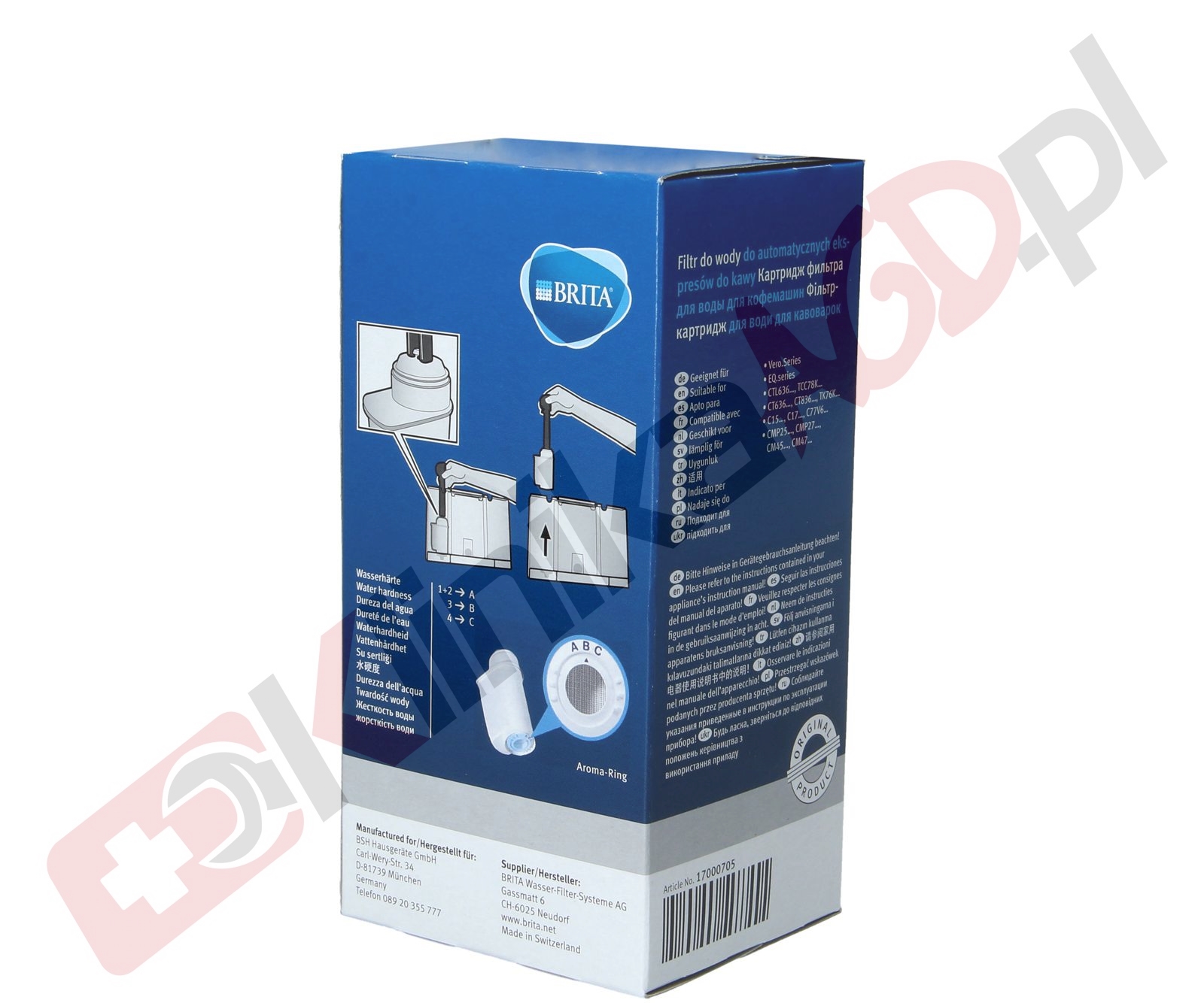 Filtre à eau Intenza Brita BSH TZ70003 17000705